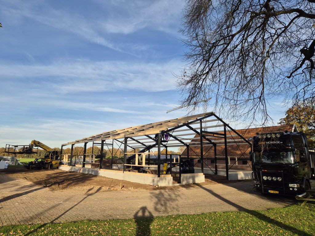 Nieuwbouw bedrijfshal Ambt Delden