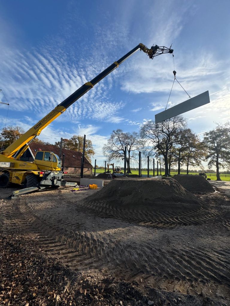 Nieuwbouw bedrijfshal Ambt Delden